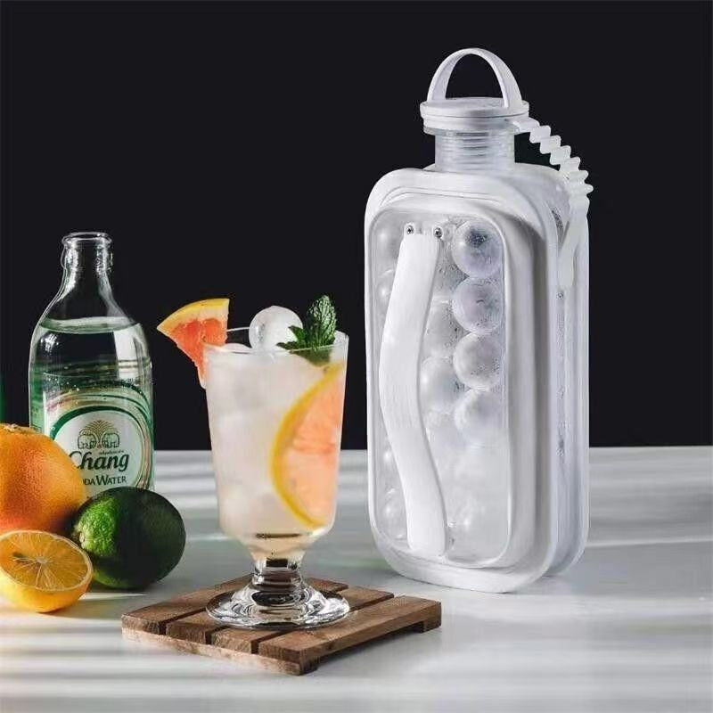 2 in 1 Portable Ice Ball Maker Kettle