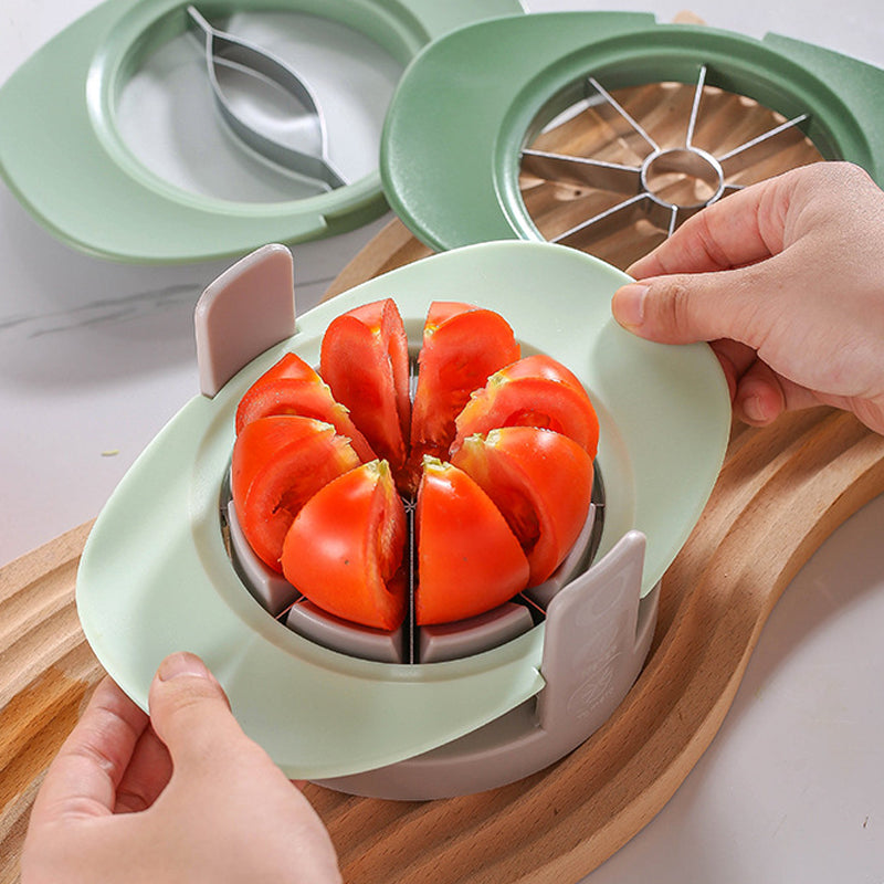 Apple/Tomato/Mango Fruit/Vegetable Cutter Slicer- Set of 3