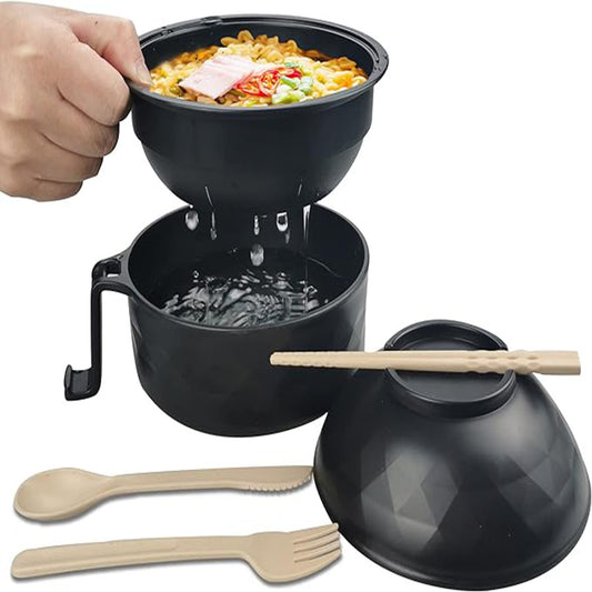 Ramen Cooker Ramen Bowl Set with Chopsticks 33oz