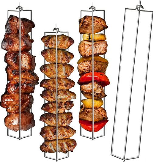 4Pack Wing Grill Rails for Grilling