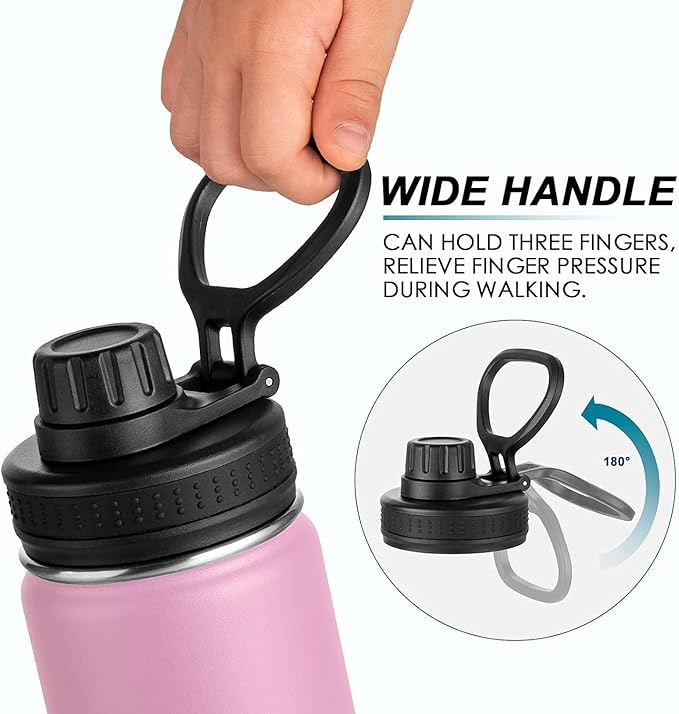 12 oz Insulated Stainless Steel Kids Water Bottle