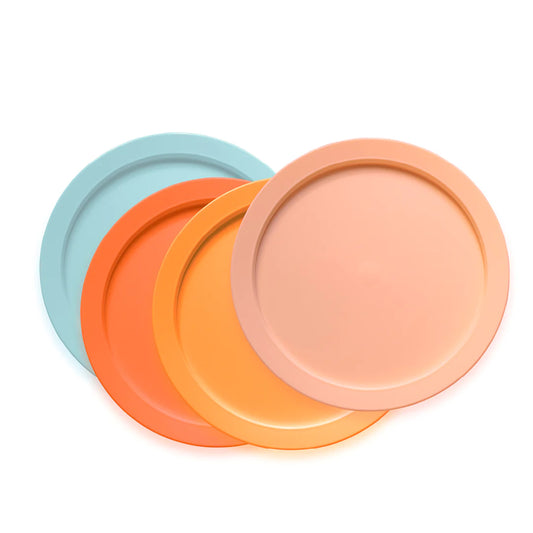 TUPPER PLATES G/PS/DOLP/PEACH