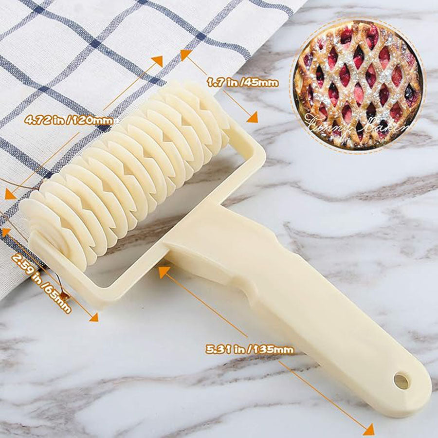 Lattice Roller Pie Pizza Bread Cutter Craft DIY Baking Tool