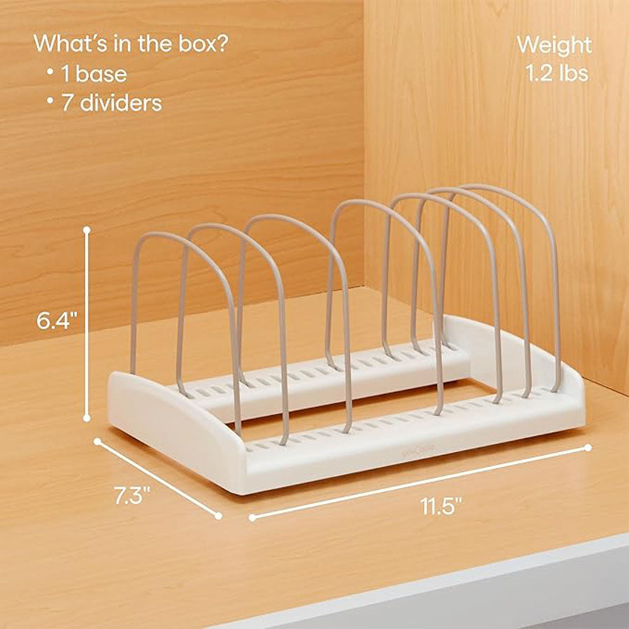 Adjustable Bakeware Rack-White