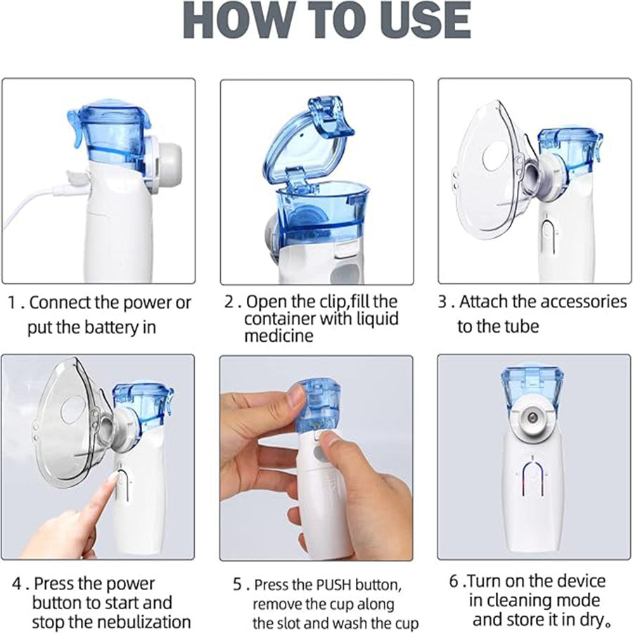 Handheld Portable Nebulizer