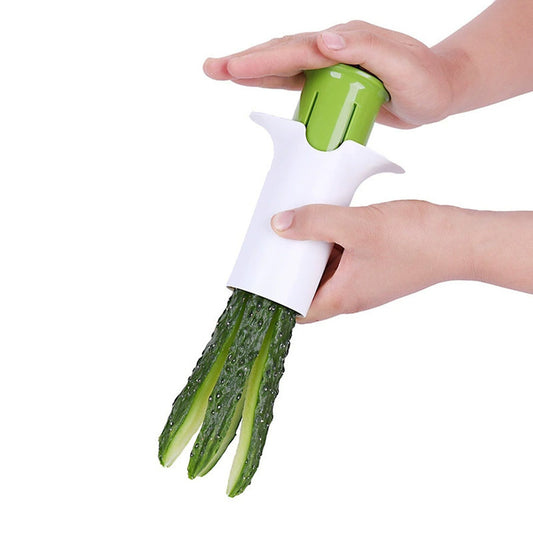 Cucumber Slicer,Multi-Function Fruit And Vegetable Slicer