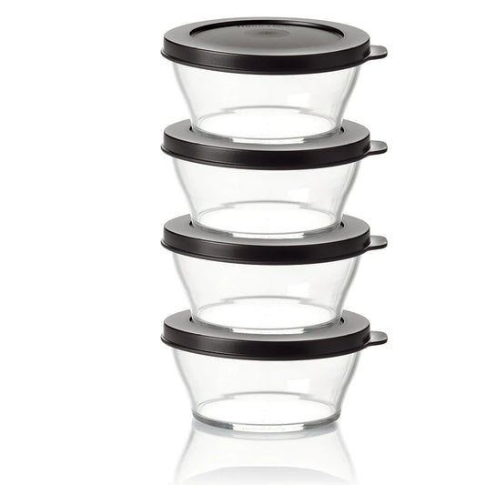 ECO+ CLEAR SNACK BOWL SET