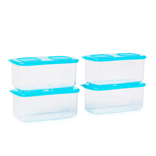 CLEAR MATES DELI CONTAINERS (SET OF 4)