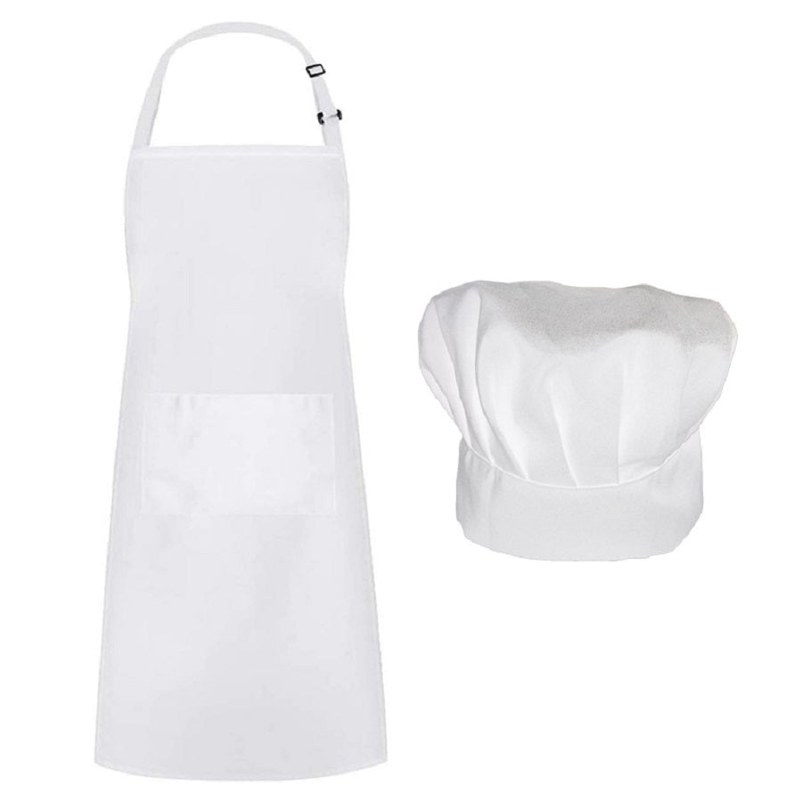 Chef Apron Hat Set