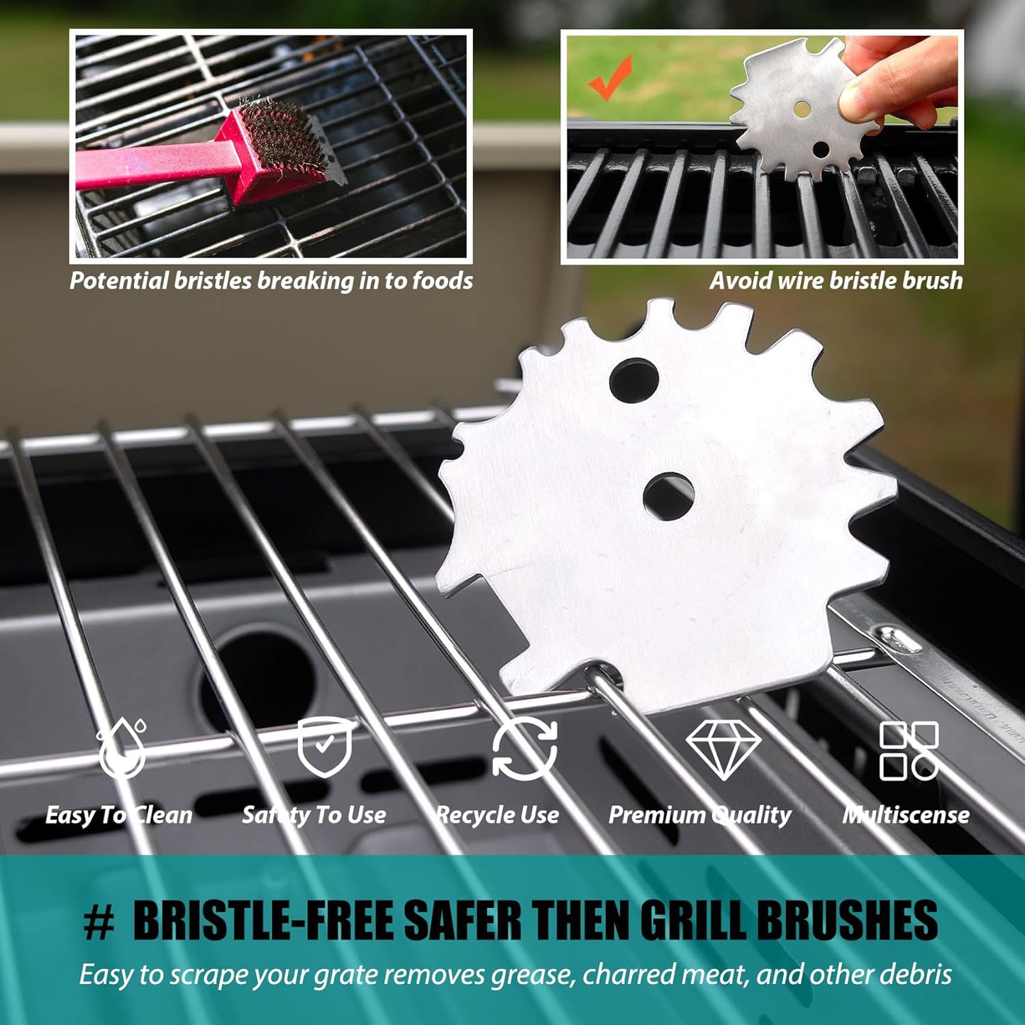 BBQ Grill Scraper