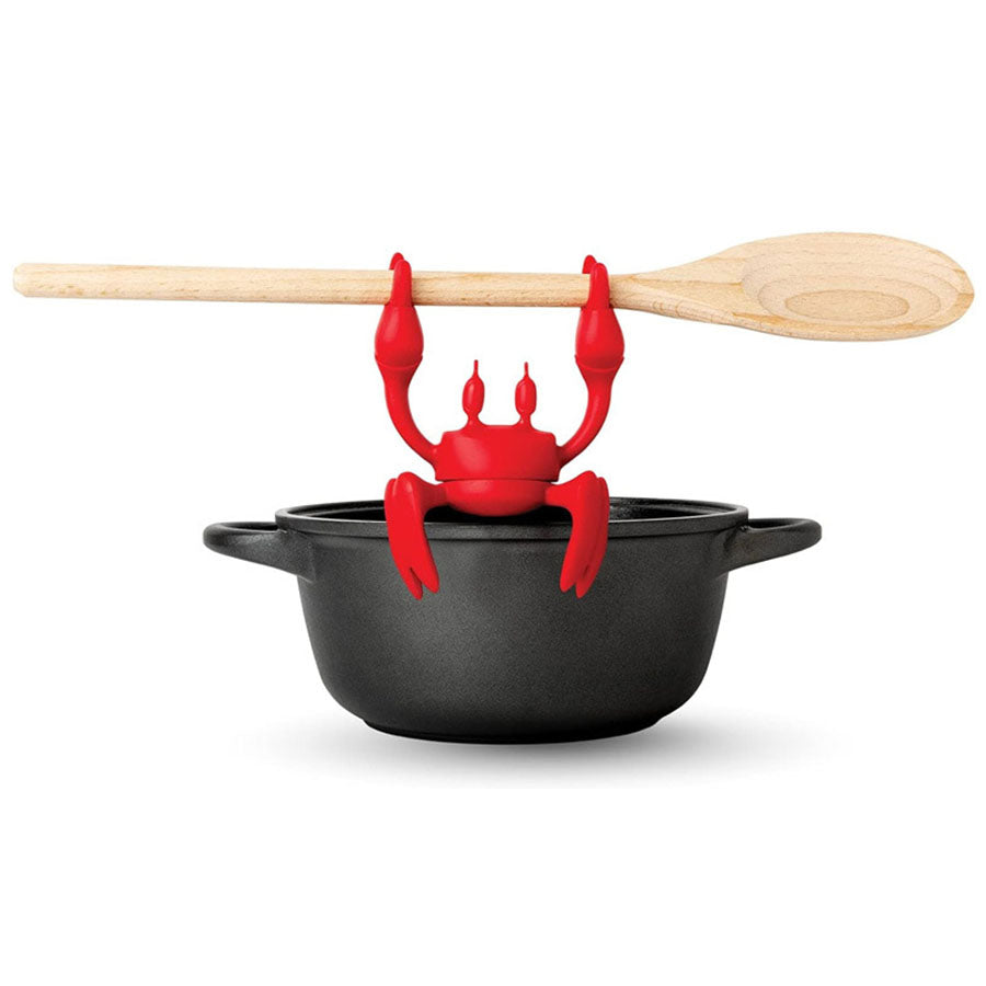 Red the Crab Silicone Utensil Rest