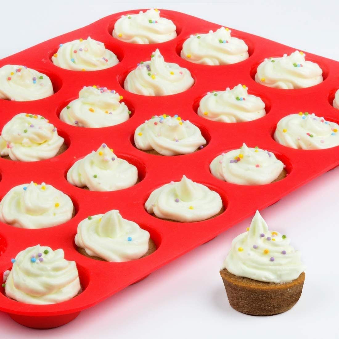 12 Cups Silicone Muffin Pan