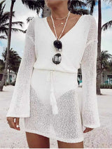 Stunncal  The Sun Knit Cover-up Dress