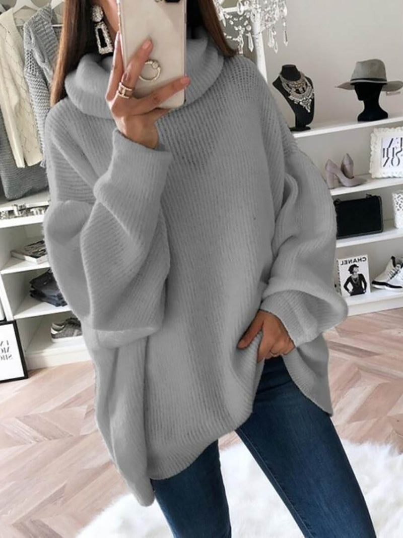 Stunncal Solid Color Turtleneck Knit Sweater(11 colors)