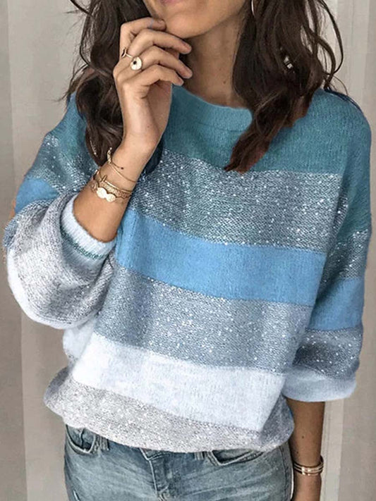 Stunncal Multicolor Knit Sweater