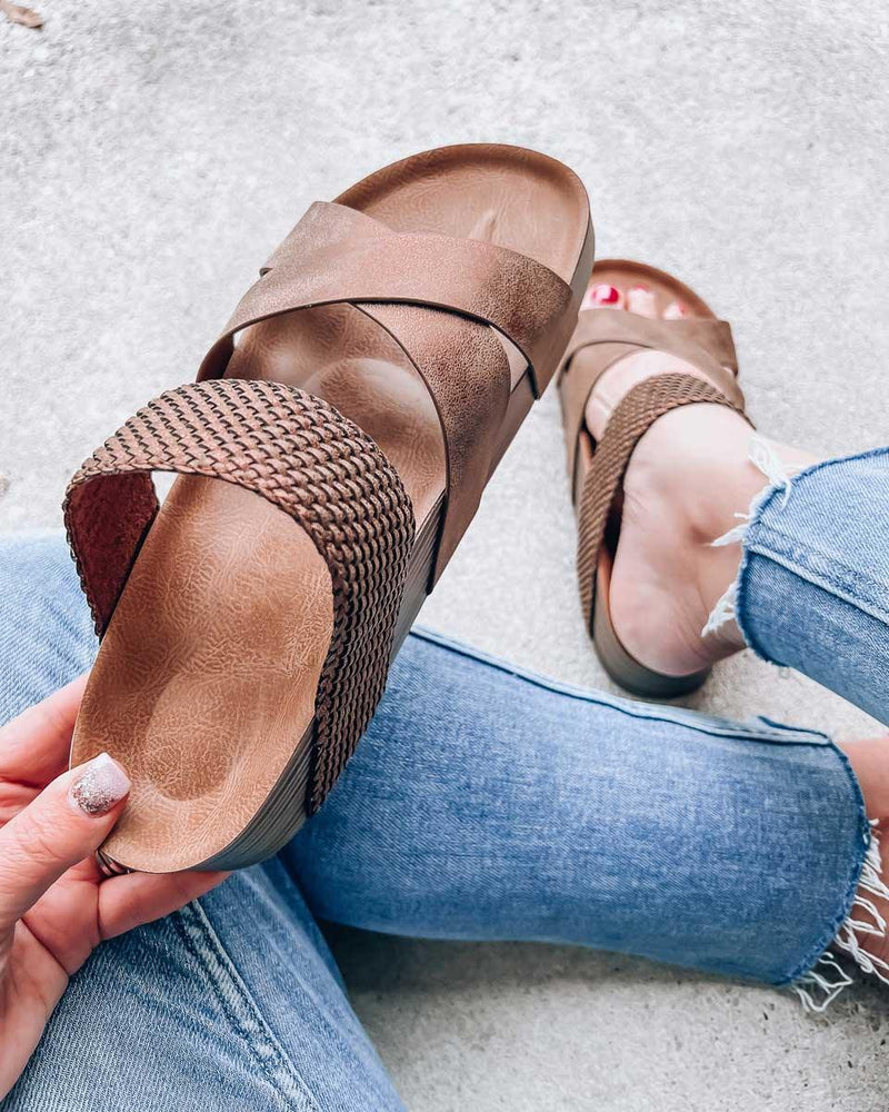 Melarey Stacked Sole Miri Sandals - Melarey Boutique