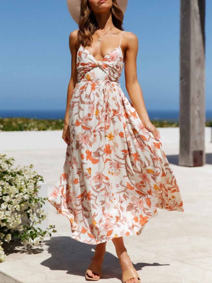 Stunncal Printed Bohemian Dress