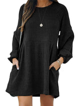Stunncal Knitted Long Sleeve Dress