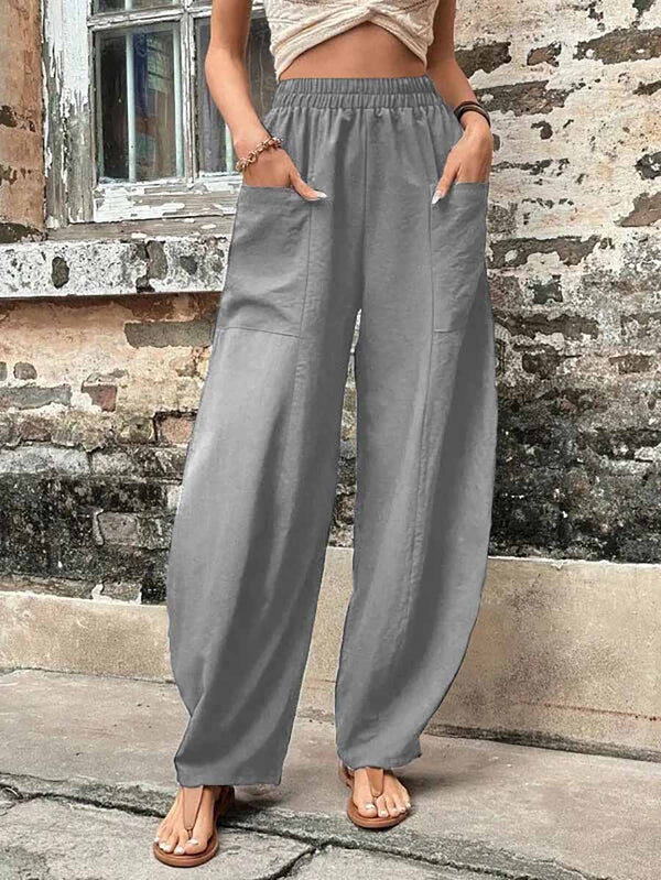 Stunncal Solid Color Pocket Casual Pants (11 Colors)