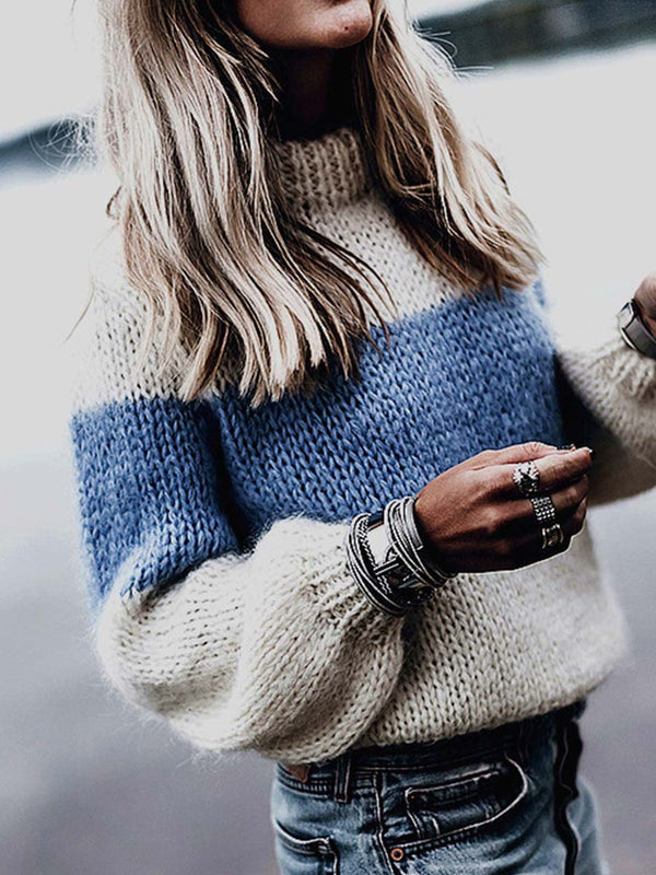 Stunncal Round Neck Knitted Sweater