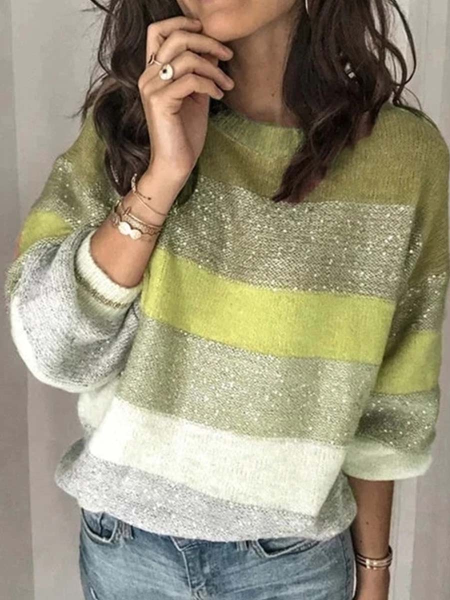 Stunncal Multicolor Knit Sweater