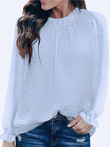 Stunncal Round Neck Long Sleeve Shirt (5 colors)