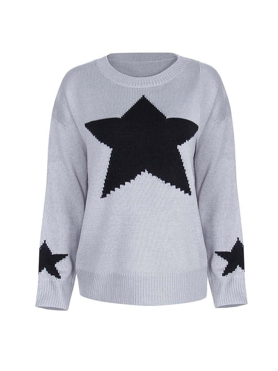Stunncal Star Shaped Sweater