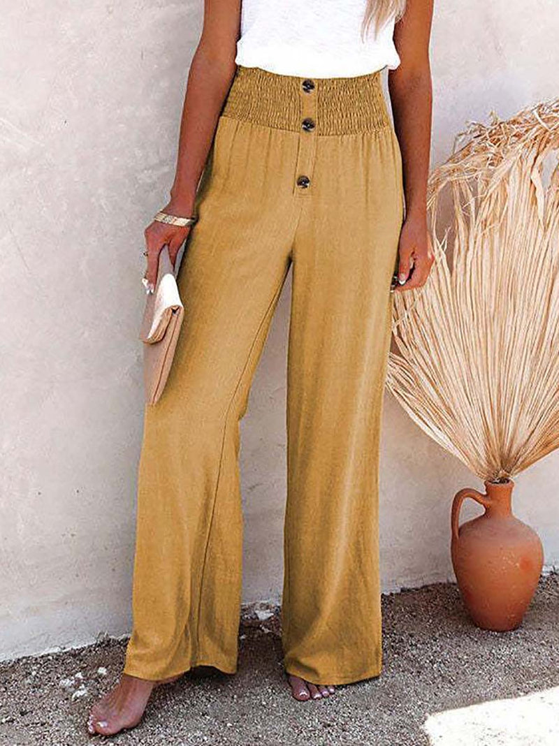 Stunncal Solid Color Loose Casual Pants (6 colors)