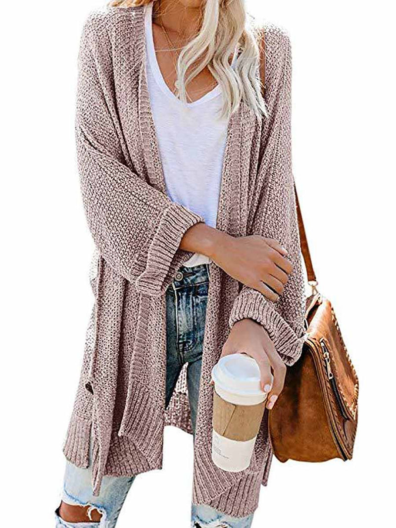 Stunncal Solid Color Knitted Cardigan(10 colors)