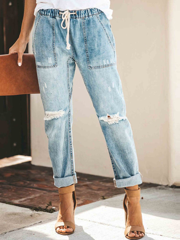 Stunncal Women's Ripped Jeans (2 colors)