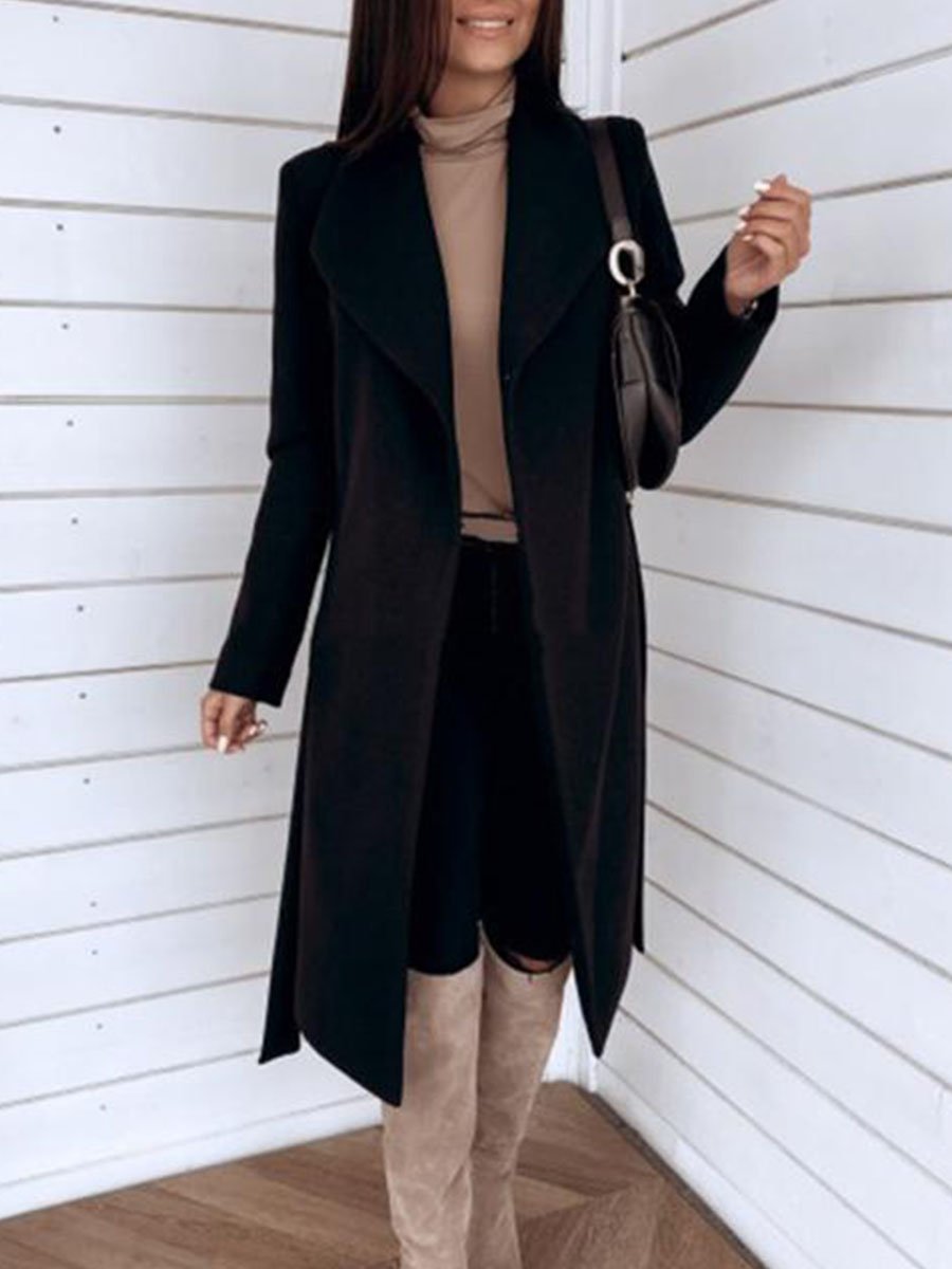 Stunncal Belt Pocket Coat