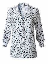 Stunncal Leopard Print Long Sleeve Shirt