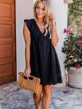 Stunncal Lace V-Neck Dress Comes With Safety Shorts (6 colors)