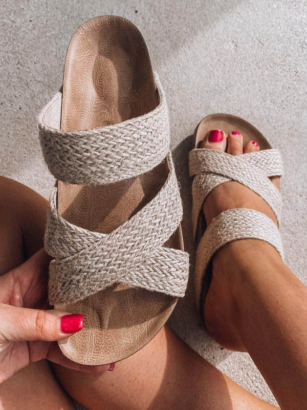 Stunncal Stacked Sole Miri Sandals