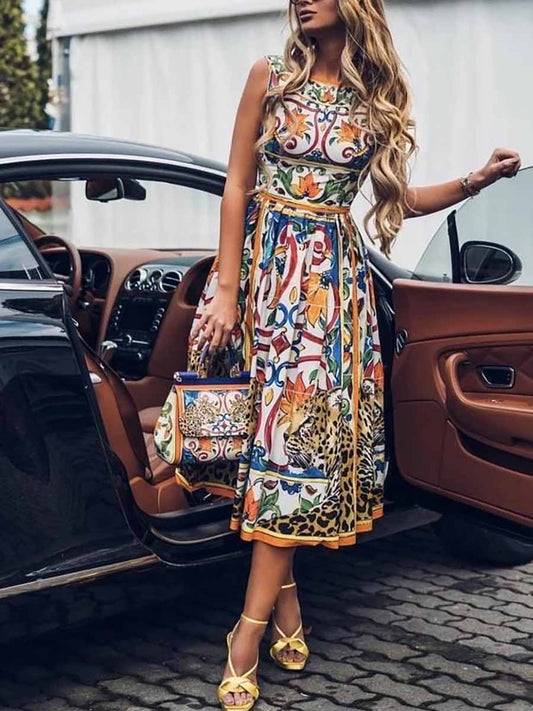 Stunncal  Sleeve Bohemian Dress