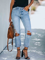 Stunncal Stretch Loose Jeans