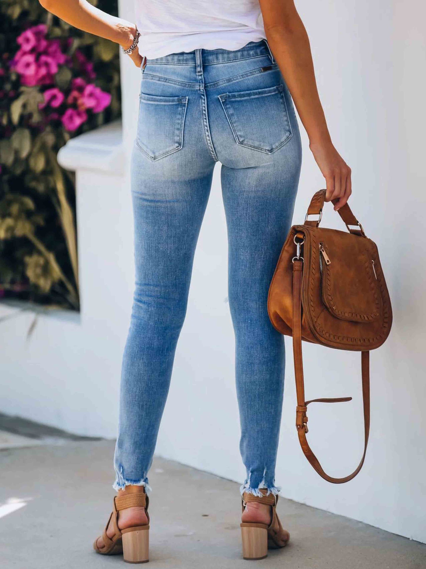 Stunncal Stretch Denim Ripped Jeans
